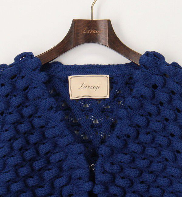 Laraaji「《手洗い可能》3D柄ボレロカーディガン」|カーディガン|