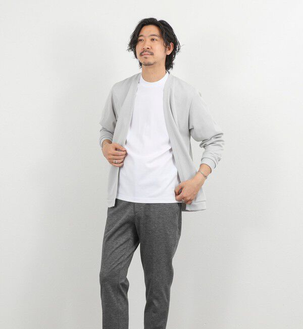 NOLLEY'S goodman「《ビジカジ対応》超長綿ハイゲージポンチ ジャケットTシャツ 26SS」|Tシャツ・カットソー|