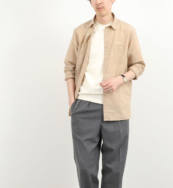 NOLLEY'S goodman「《ビジカジ対応》超長綿ハイゲージポンチ ジャケットTシャツ 26SS」|Tシャツ・カットソー|