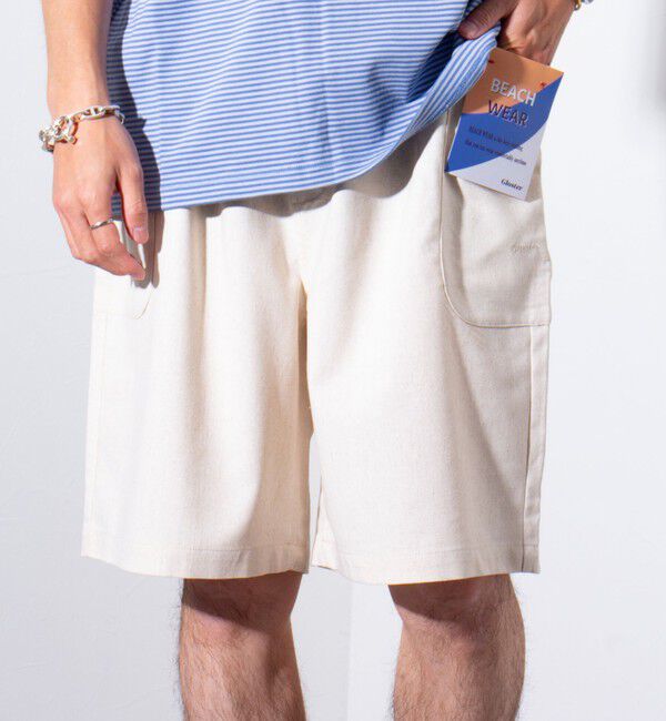 GLOSTER「【GLOSTER/グロスター】BEACH PANTS SHORTS イージーショーツ」|その他|