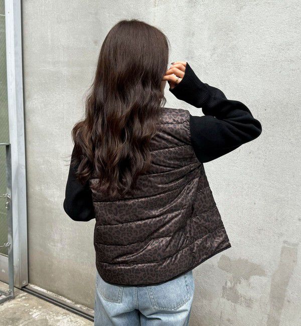 fredy emue「【TAION/タイオン】別注HI NECK DOWN JACKET+SLEEVE KNIT」|ダウン|