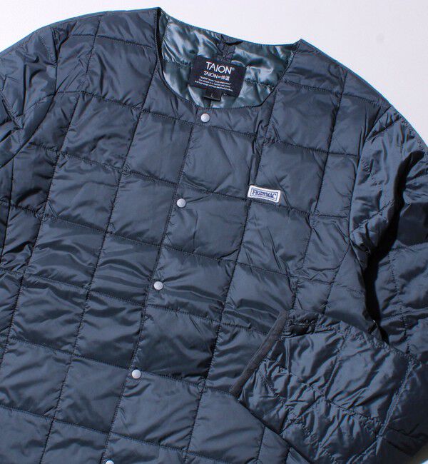 GLOSTER「【UNISEX/4サイズ/6色展開】FREDYMAC別注 TAION インナーダウンジャケット」|ダウン|チャコールグレー