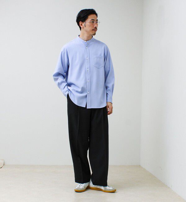 GLOSTER「【セットアップ着用可能】ドライポリワイドパンツ」|チノ|