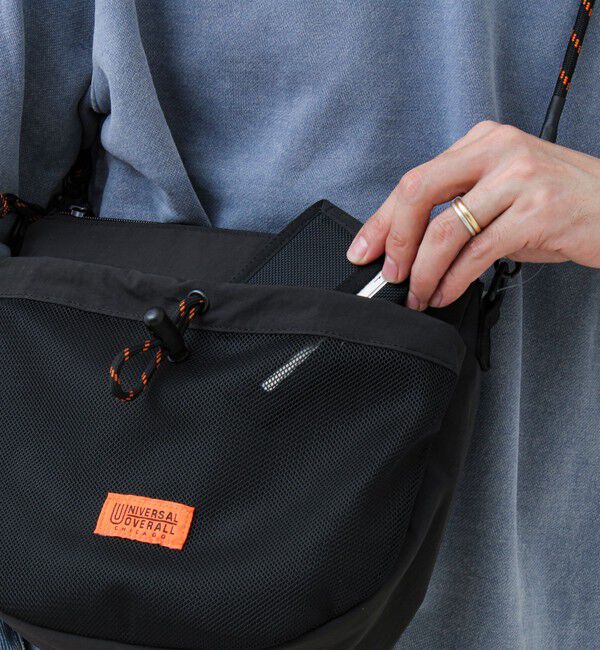 GLOSTER「【UNIVERSAL OVERALL】フロントメッシュザイルショルダー」|ショルダー・メッセンジャー|