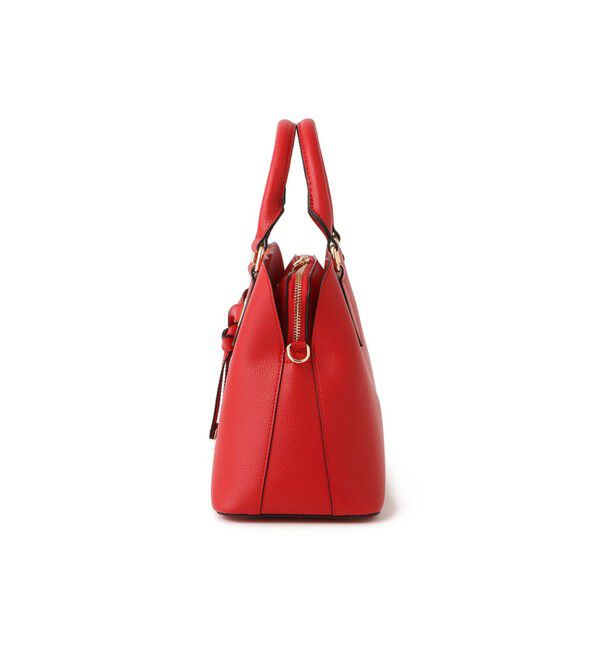 VIS「フロントタイ ブガッティ型ボストンバッグ/2WAY」|ボストンバッグ|