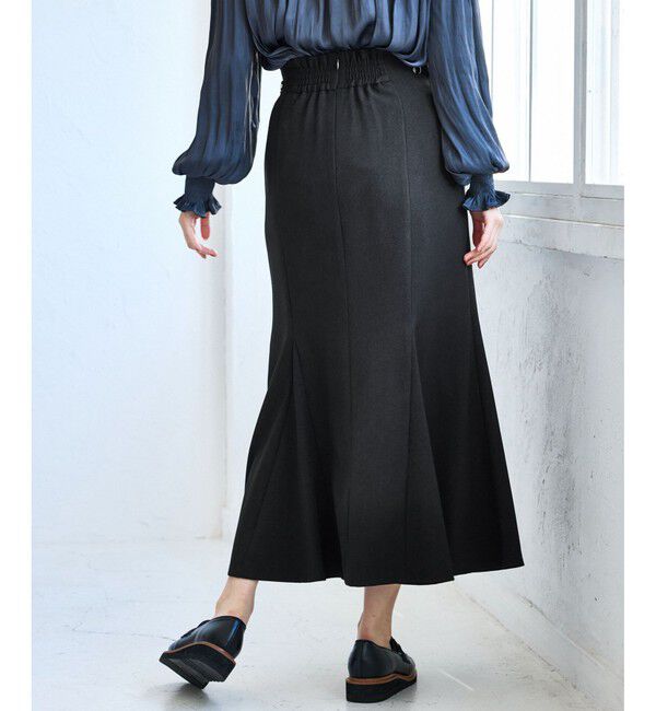 VIS「【美easy】ウーリッシュマーメイドスカート【セットアップ対応/洗える】」|スカート|