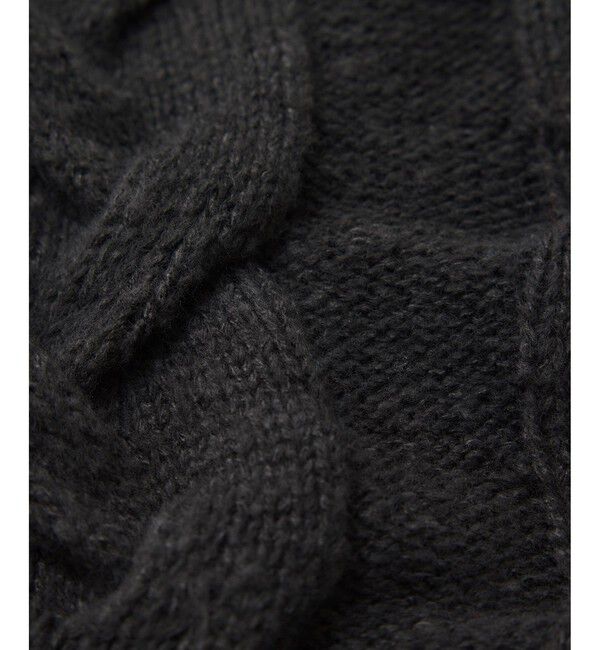 VIS「ケーブルコンパクトニット」|ニット・セーター|