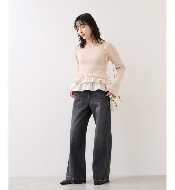 VIS「バギーワイドデニムパンツ」|デニム|