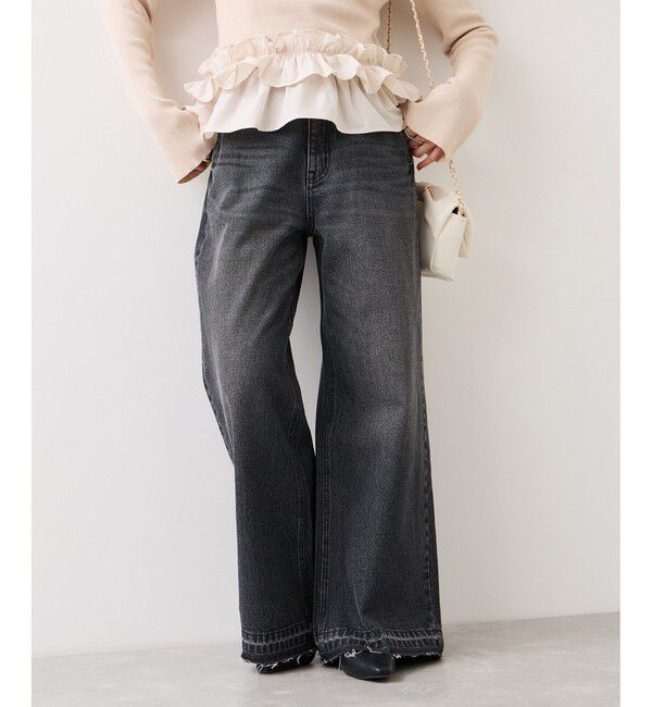 VIS「バギーワイドデニムパンツ」|デニム|