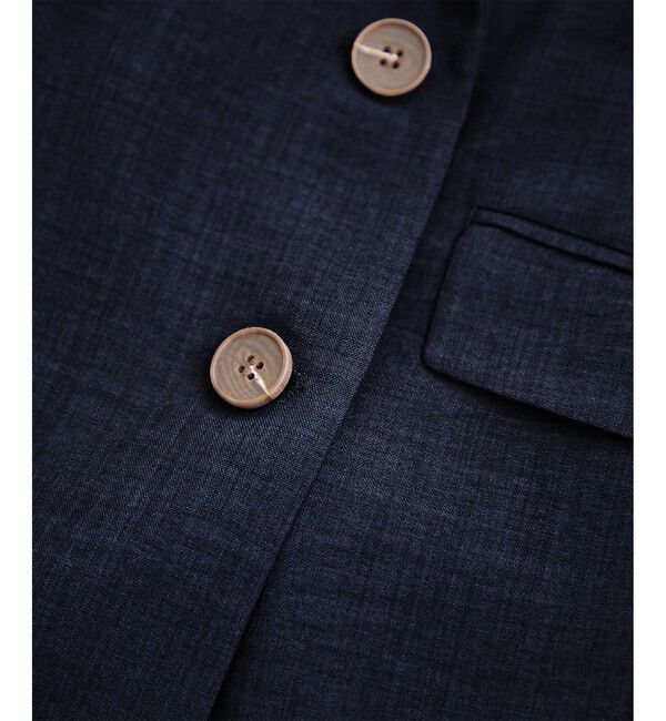 VIS「美easyリネンライクテーラードジャケット/イージーケア・接触冷感・セットアップ対応」|テーラードジャケット|