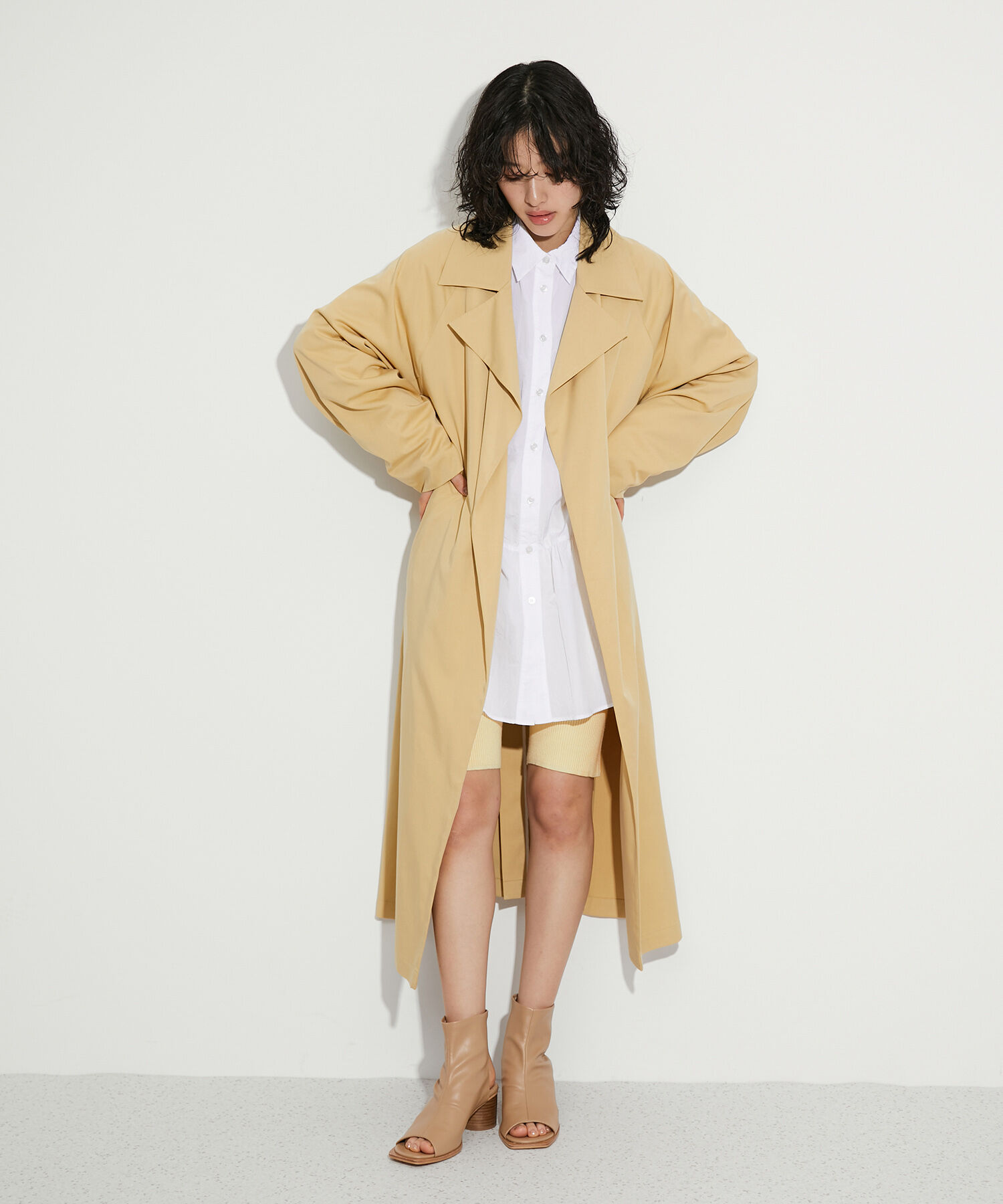 ADAM ET ROPE'「【サステナブル】3Dニットリブサイクルパンツ」|その他|