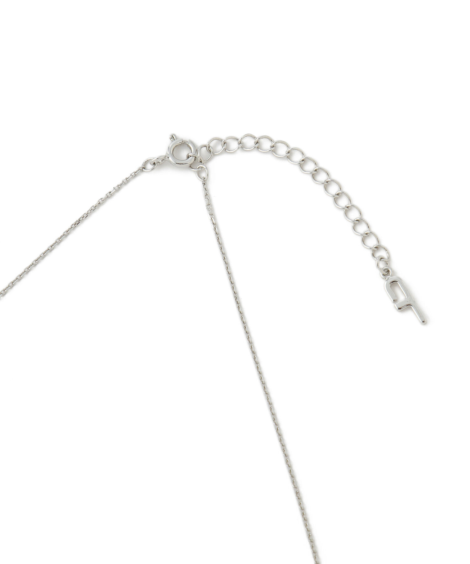 ADAM ET ROPE'「LES BIJOUX パール&times;チェーンネックレス」|ネックレス|