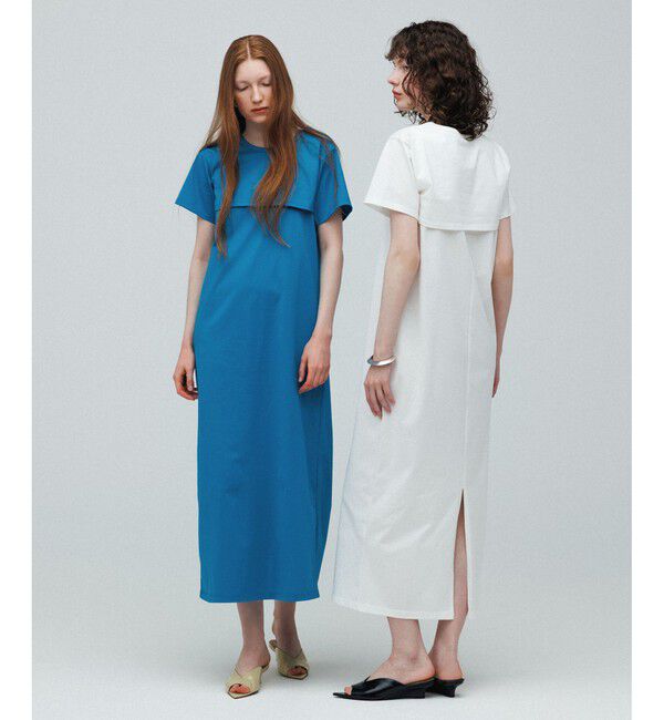 ADAM ET ROPE'「セットジャージーワンピース」|ワンピース|