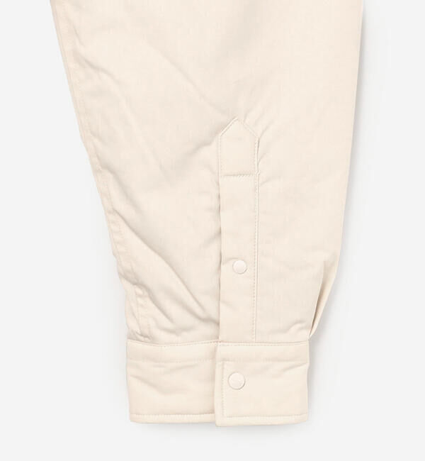 DANTON「DANTON | ポプリン 長袖シャツジャケット WOMEN」|ダウン|