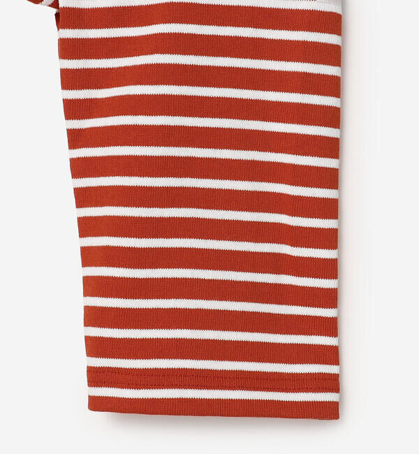 ORCIVAL「ORCIVAL | コットンロード ショートスリーブ ボートネックバスクシャツ WOMEN」|Tシャツ・カットソー|