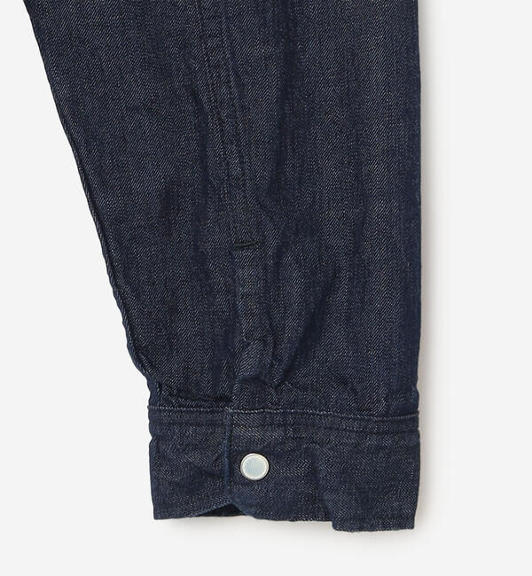  「orSlow | デニム ウエスタンシャツジャケット WOMEN」|テーラードジャケット|