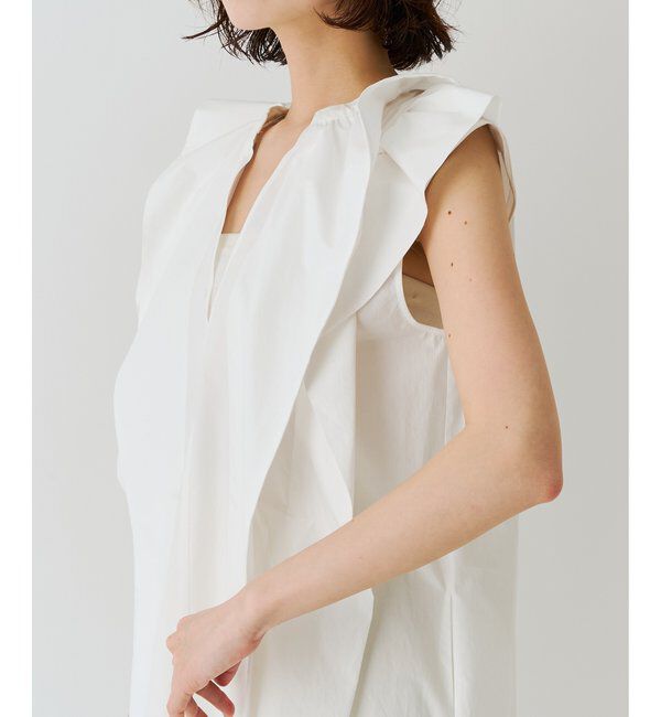 Drawing Numbers「【Drawing Numbers】タイプライターダブルフリルワンピース」|ワンピース|