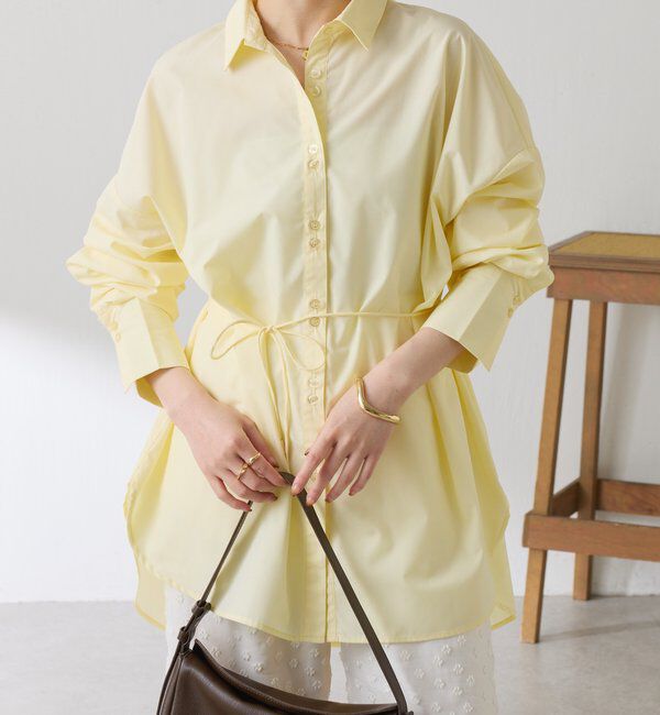  「【Nuel/ヌエル】 3WAYオーバーシャツ」|シャツ・ブラウス|