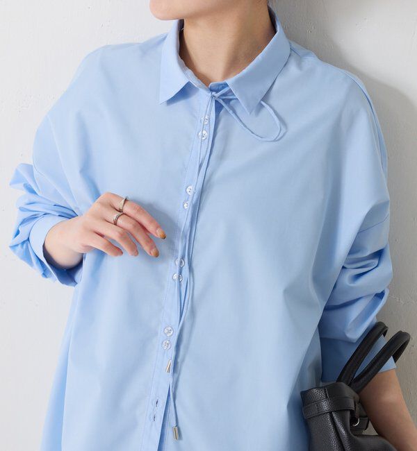  「【Nuel/ヌエル】 3WAYオーバーシャツ」|シャツ・ブラウス|