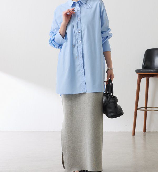  「【Nuel/ヌエル】 3WAYオーバーシャツ」|シャツ・ブラウス|