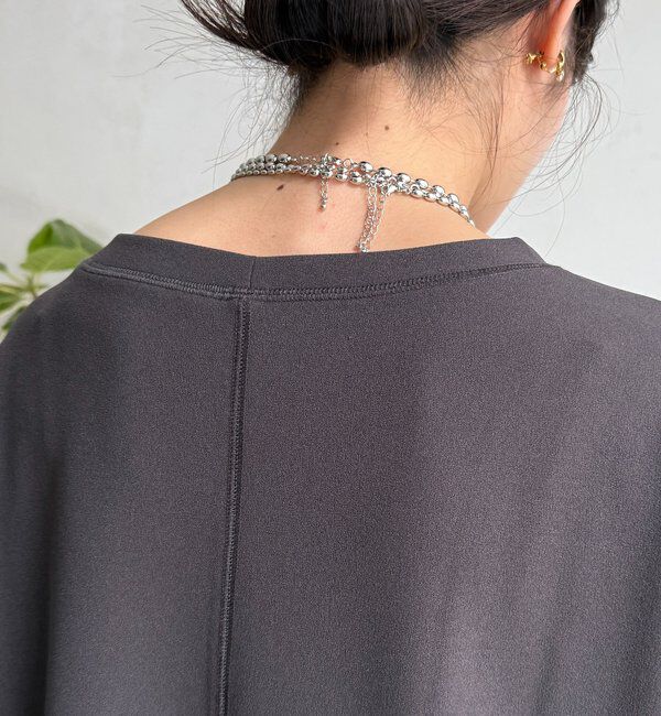  「カットジョーゼットLODEVEロゴTEEブラウス」|シャツ・ブラウス|