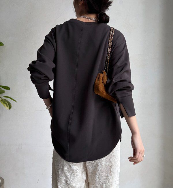  「カットジョーゼットLODEVEロゴTEEブラウス」|シャツ・ブラウス|