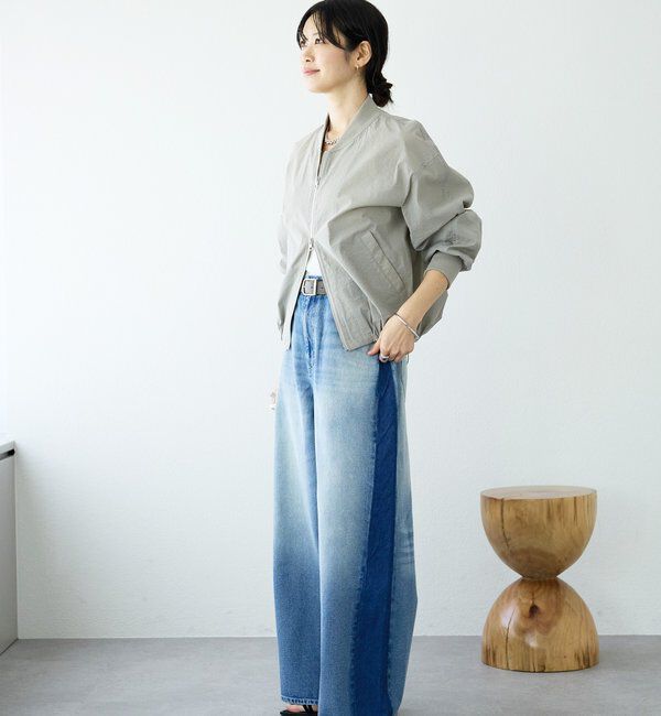  「【軽量/接触冷感/撥水性】ライトMA-1」|ブルゾン・スタジャン|