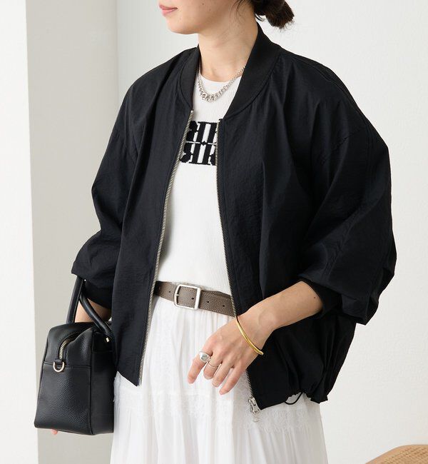  「【軽量/接触冷感/撥水性】ライトMA-1」|ブルゾン・スタジャン|