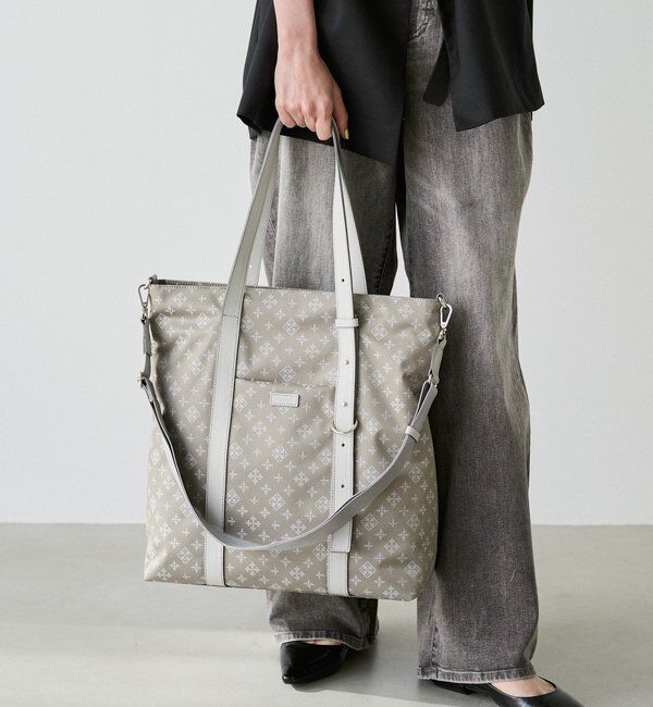  「アシンメトリーハンドルトートバッグ」|トートバッグ|