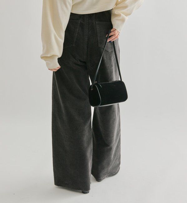  「コーデュロイ ウェーブパンツ」|チノ|