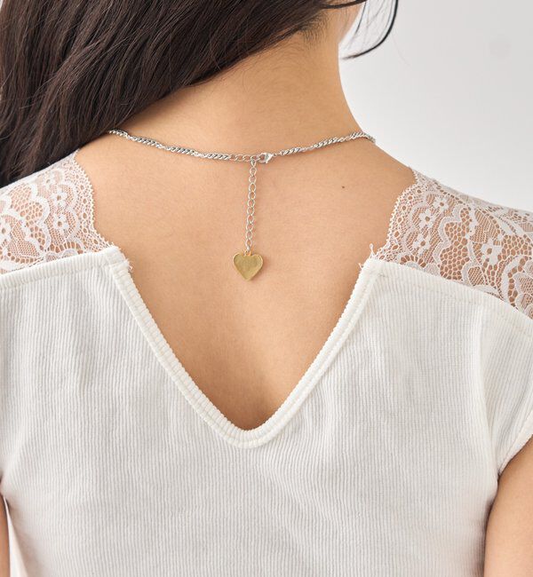  「Vレースタンクトップ」|キャミソール|