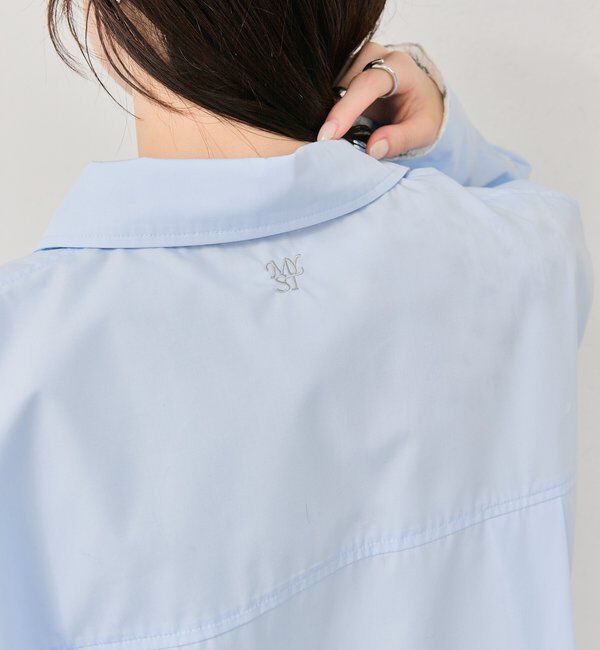  「ボタンレイヤードBIGシャツ」|シャツ・ブラウス|