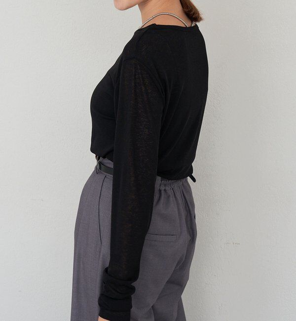  「シアーロングスリーブTee」|Tシャツ・カットソー|