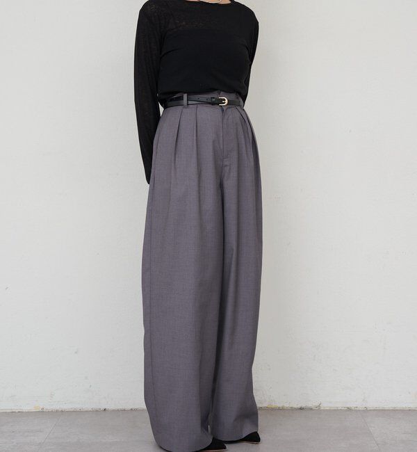  「シアーロングスリーブTee」|Tシャツ・カットソー|