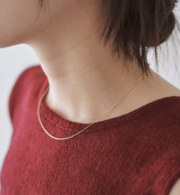  「スキニーチェーンネックレス<Silver925>」|ネックレス|