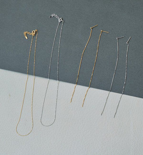  「スキニーチェーンネックレス<Silver925>」|ネックレス|