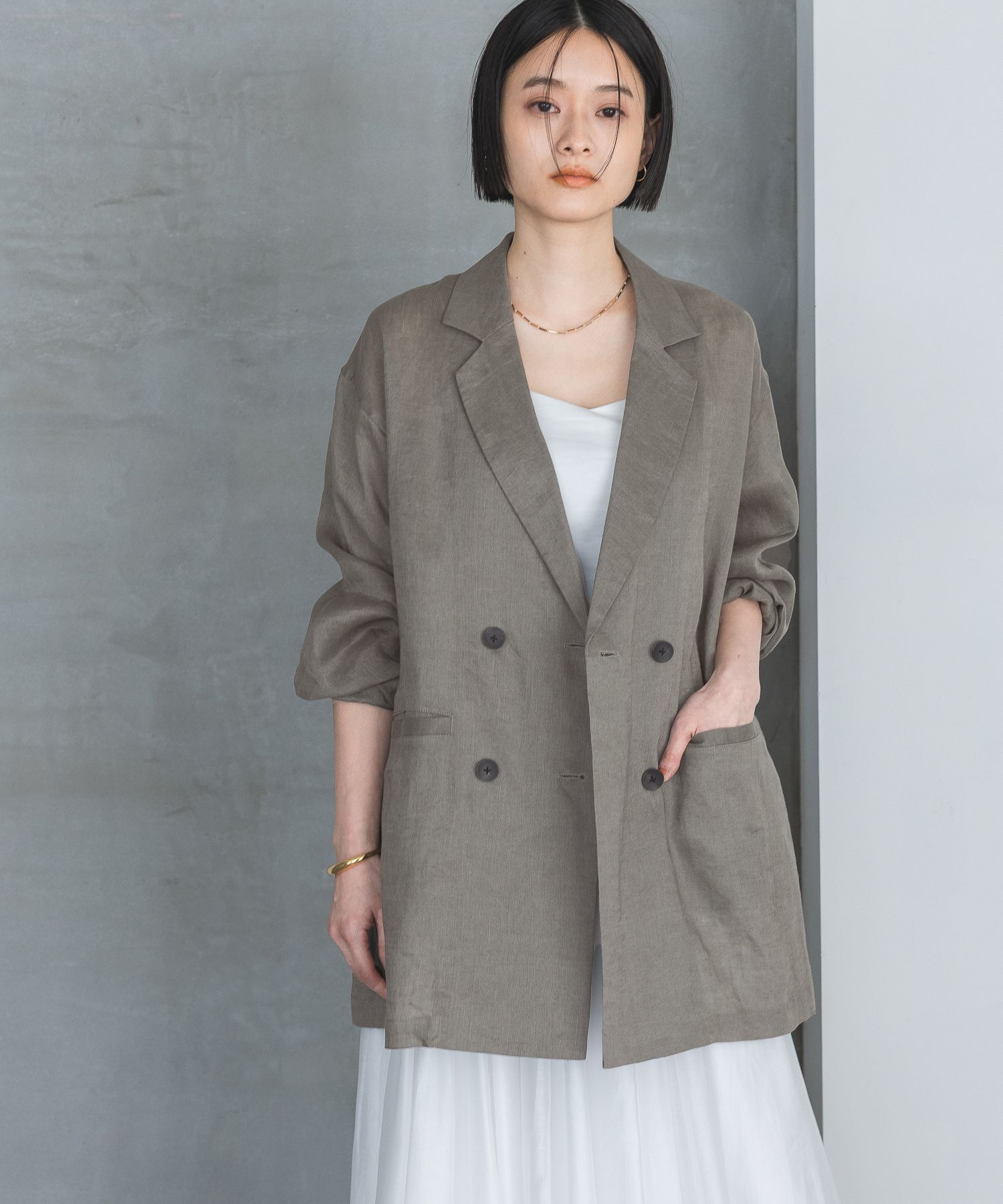 A part by 「ルランゼフィールWジャケット」|テーラードジャケット|