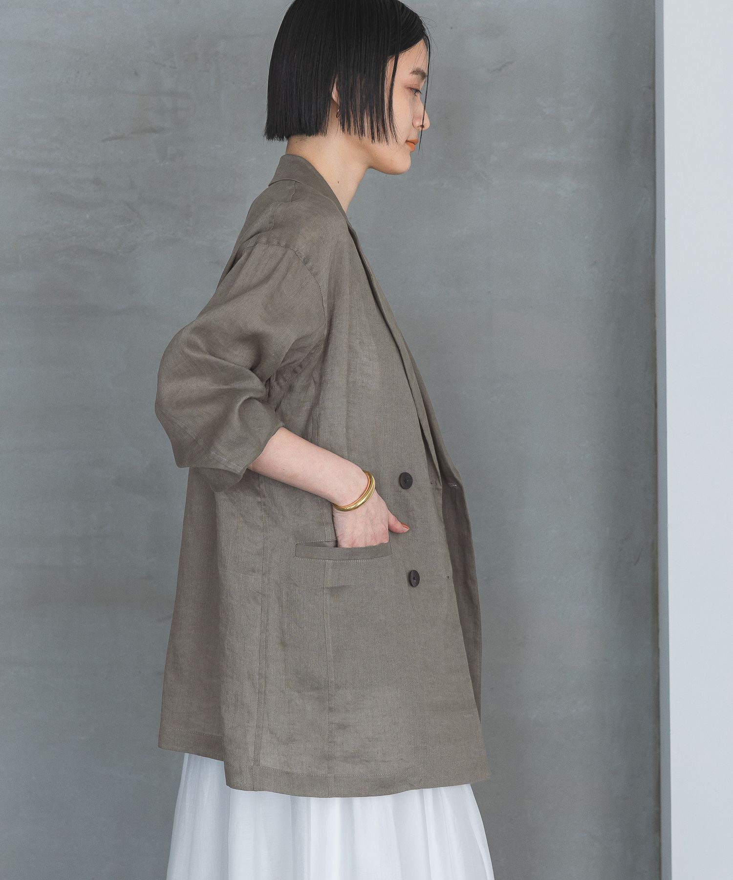 A part by 「ルランゼフィールWジャケット」|テーラードジャケット|