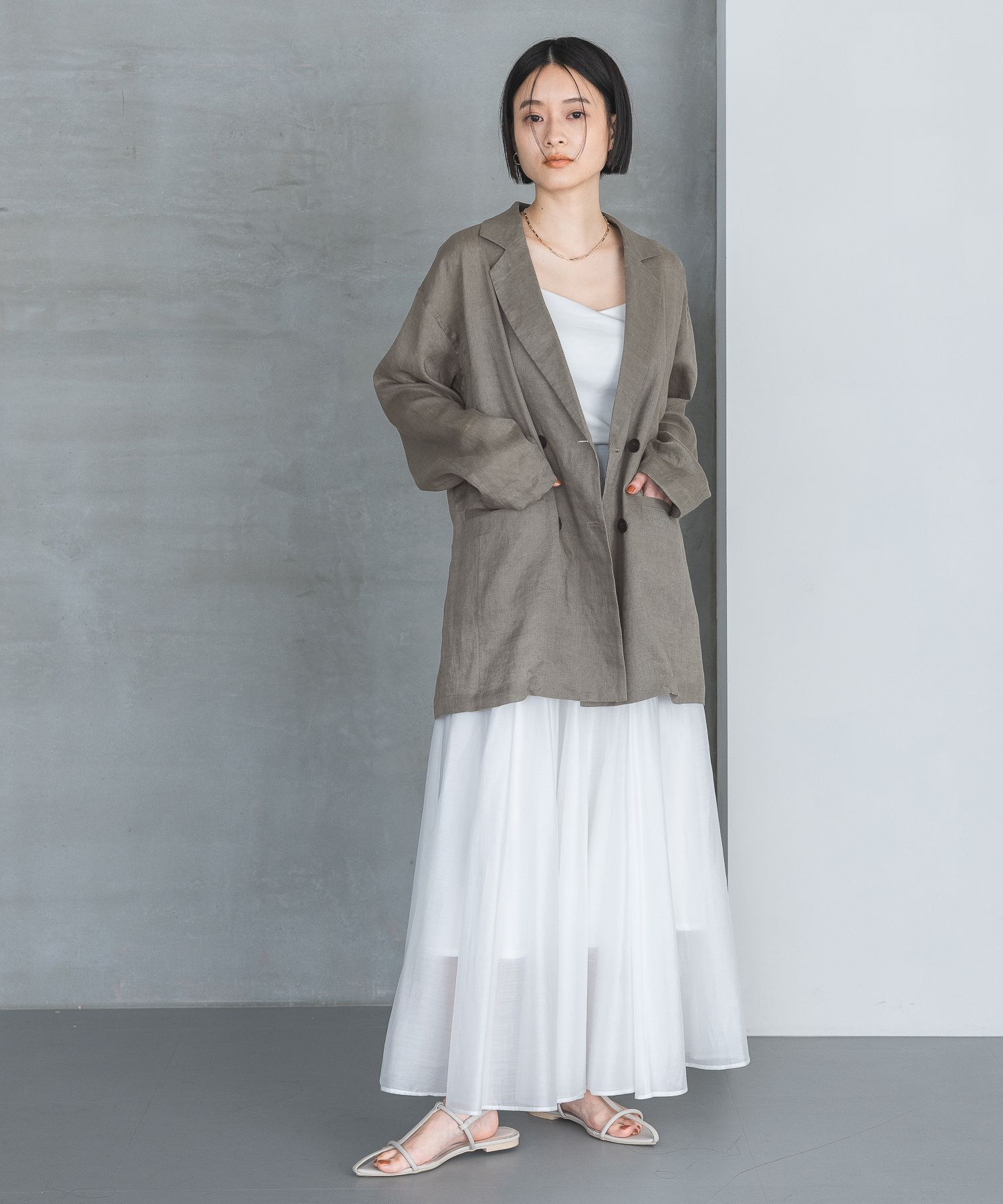 A part by 「ルランゼフィールWジャケット」|テーラードジャケット|