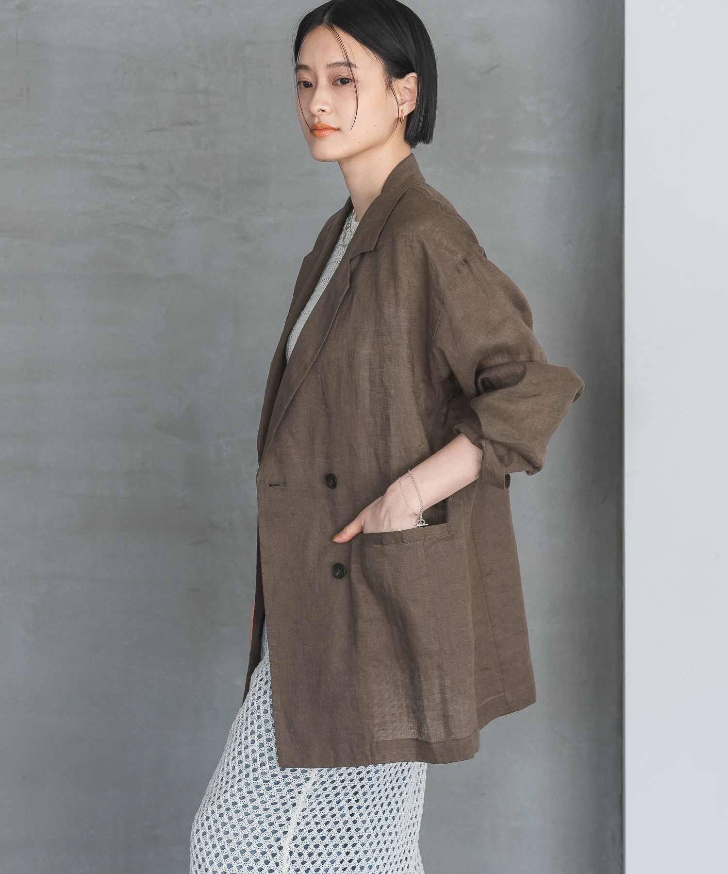 A part by 「ルランゼフィールWジャケット」|テーラードジャケット|