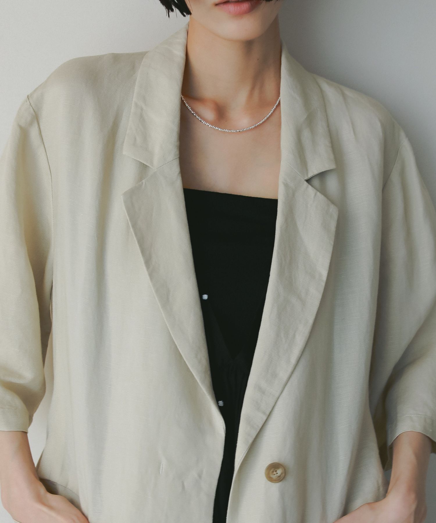 A part by 「レーヨンリネンシングルジャケット」|その他|