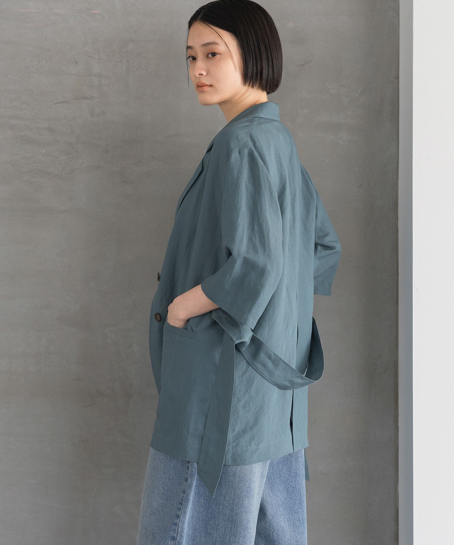 A part by 「レーヨンリネンシングルジャケット」|その他|