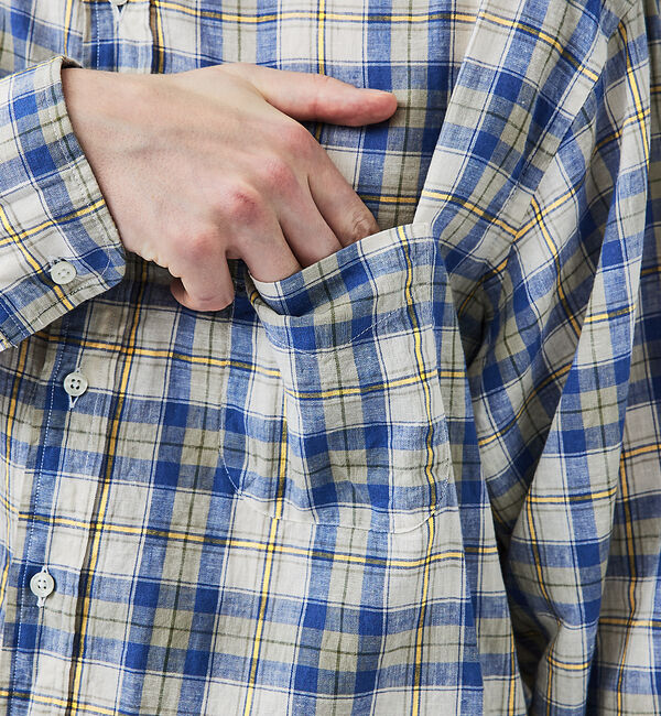 ABAHOUSE「【別注】Individualized shirts / ボタンダウン チェックシ」|シャツ・ブラウス|