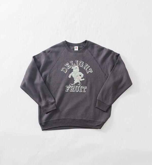 ABAHOUSE「【FRUIT OF THE LOOM/フルーツオブザルーム】ラグラントレーナー/」|スウェット・ジャージ|ブラック系その他2