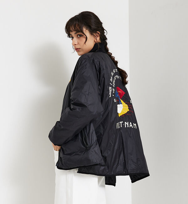 ABAHOUSE「【TAION/タイオン】JAPAN SPECIAL REVERSIBLE "VE」|ダウン|ブラック