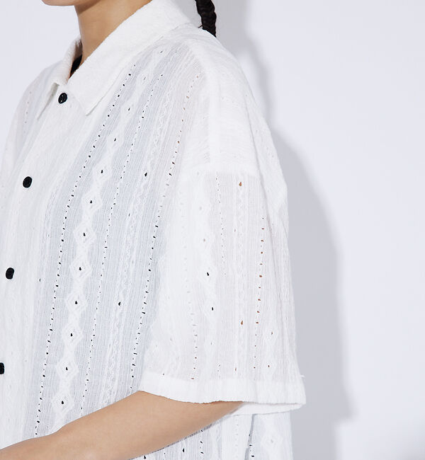 ABAHOUSE「【Revo./レボ】Relax Fit /リラックスフィット /Sheer Ja」|シャツ・ブラウス|