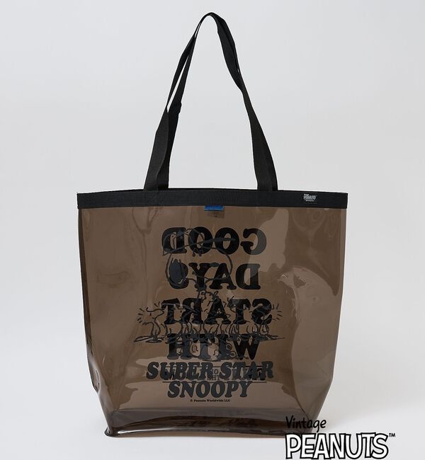 ABAHOUSE「【FRUIT OF THE LOOM/フルーツオブザルーム】PEANUTS コラ」|エコバッグ|