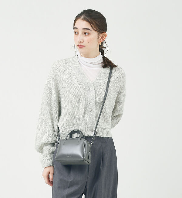 Rouge vif「ラメ&times;モヘアニット カーディガン」|カーディガン|