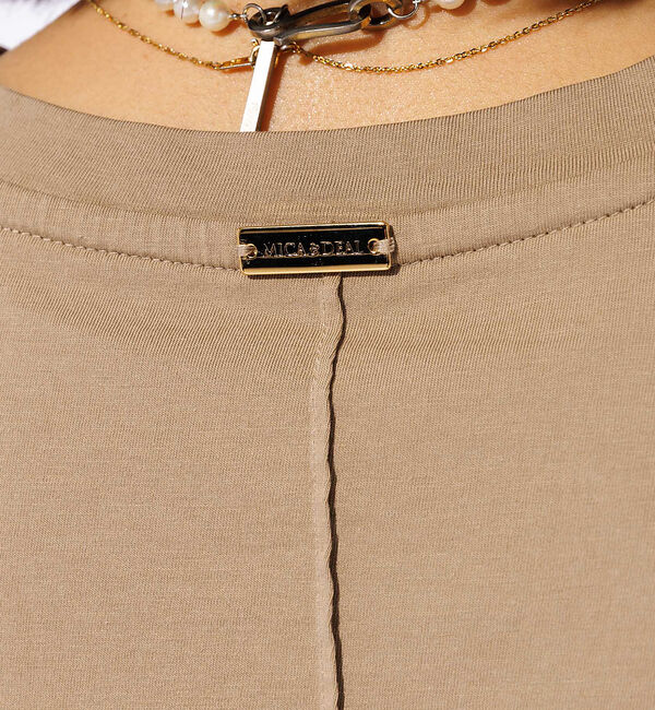 Rouge vif「＜別注＞【MICA&DEAL /マイカアンドディール】ロゴTシャツ / フレアス」|Tシャツ・カットソー|