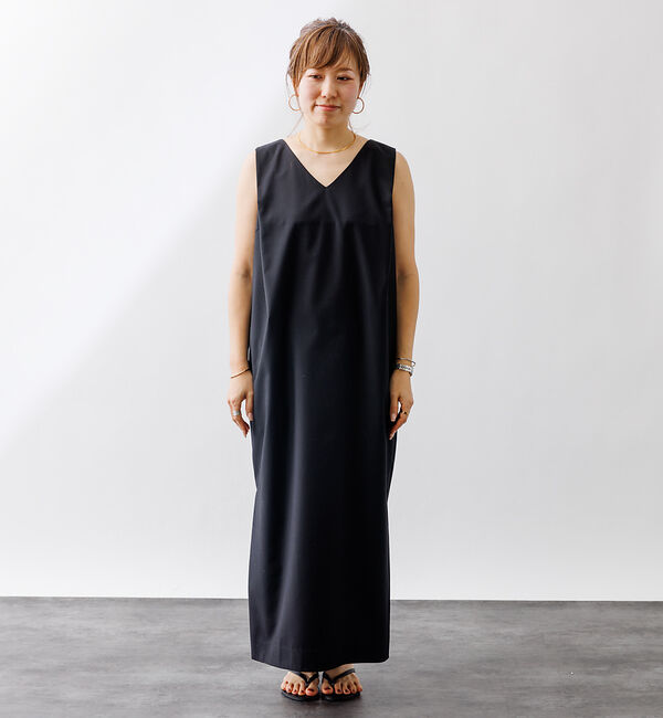 Rouge vif「バックドレープワンピース」|ワンピース|